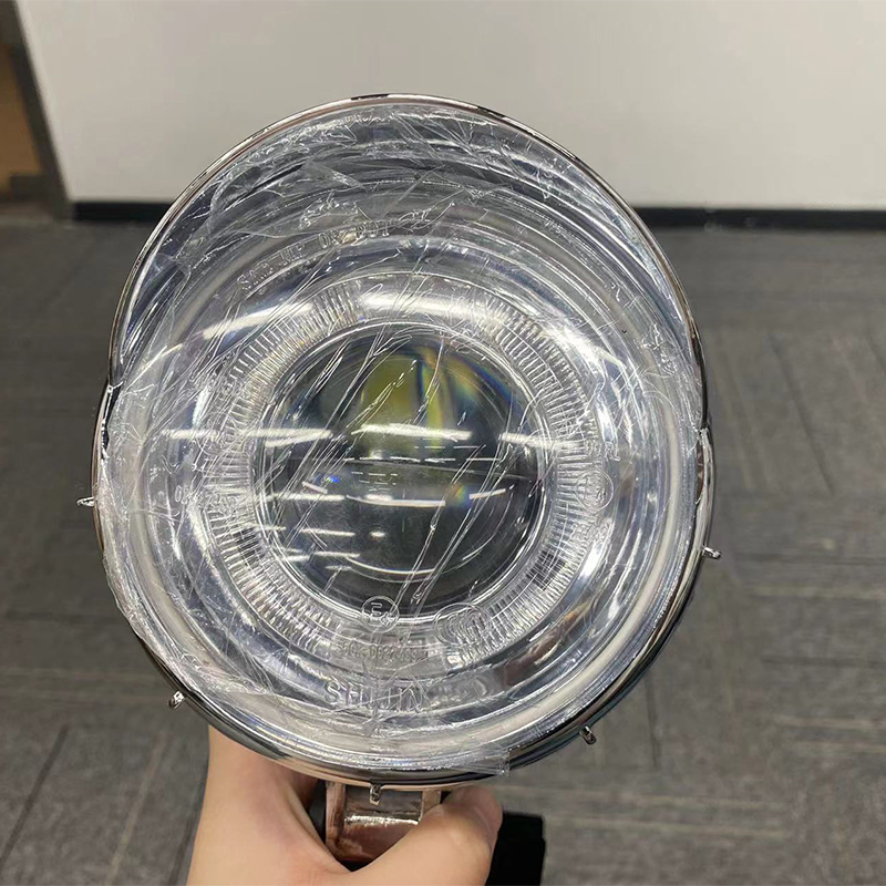 M1 オートバイ Citycoco 60V ヘッドライト LED ランプビーズガラスレンズ付き Citycoco 電動スクーター E-バイクオートバイヘッドラム
