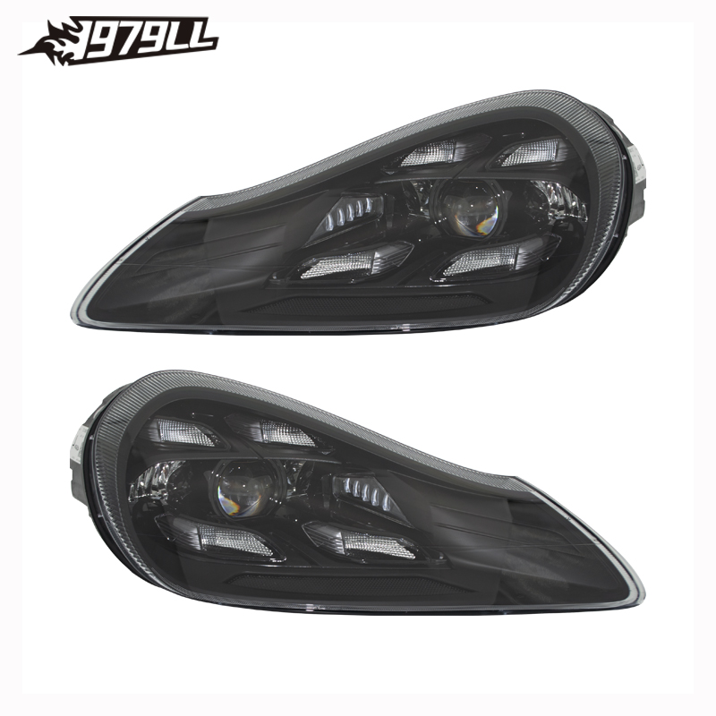 957 車のライト 2007-2010 ポルシェカイエンヘッドライト LED マトリックスフロントランプ DRL オートアクセサリープラグプレイ