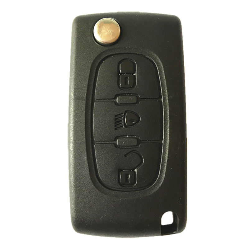 CN016037 アフターマーケット 3 ボタンリモートキーシトロエン 0523 リモート PCF7941 チップ FCCID 番号 E33C1002 周波数 433 FSK