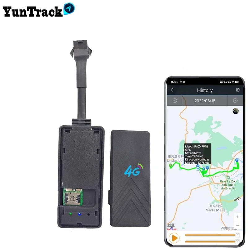 4 グラム GPS トラッカー車モトバイクエンジンリレーカットオイル追跡 ACC 牽引通話 SMS スマートブザーアラーム位置 Win J16 CJ780 Pro