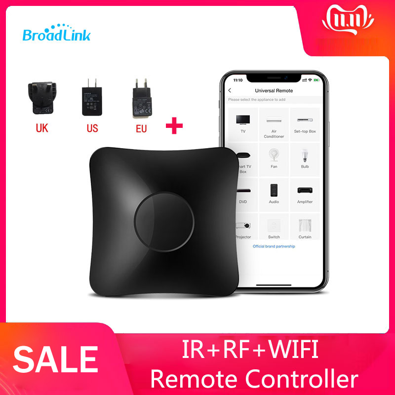 Broadlink RM4 Pro ユニバーサル インテリジェント リモコン スマート ホーム WiFi IR RF スイッチ Alexa と連携