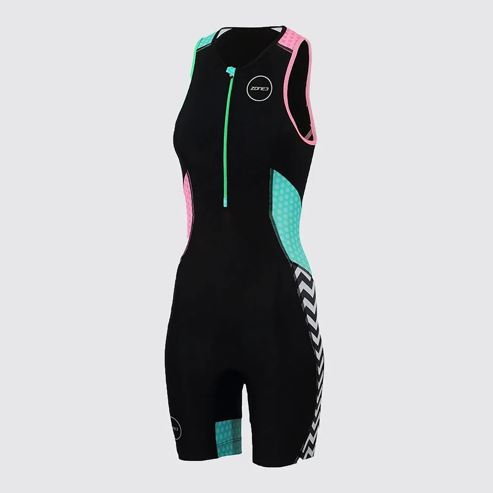 トライアスロン レディース bicicleta ノースリーブ タイツ ropa mujer スーツ ZONE3 チームライディング MTB ランニング水着 ドレス ユニフォーム ciclismo 2022