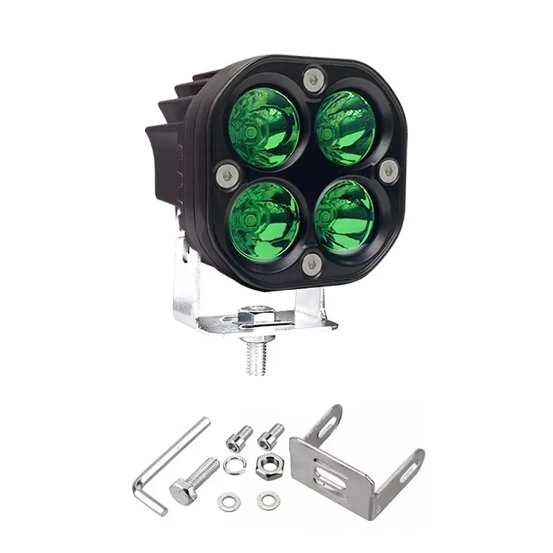 3 インチ 14W LED ワークライトバー スクエア スポットライト - 4x4 オフロード トラクター 4WD 用オートバイ車ランプ