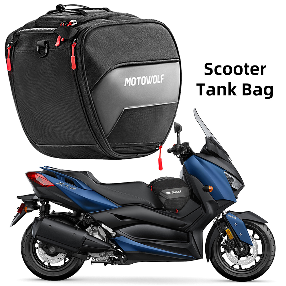 スクータートンネル燃料タンクバッグ 15L ツール旅行荷物収納袋ヤマハ NMAX 125 155 160 TMAX 500 560 XMAX 125 250 300 400