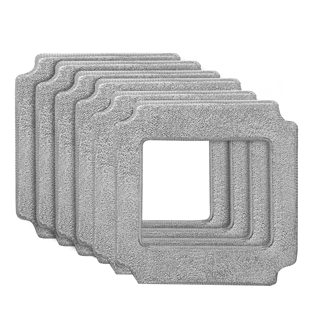 21 × 21 センチメートルクリーニングモップ ABIR WD8 ウィンドウクリーナーロボット、再利用可能な洗える布ぞうきん窓ガラスの厚いモップ洗浄用