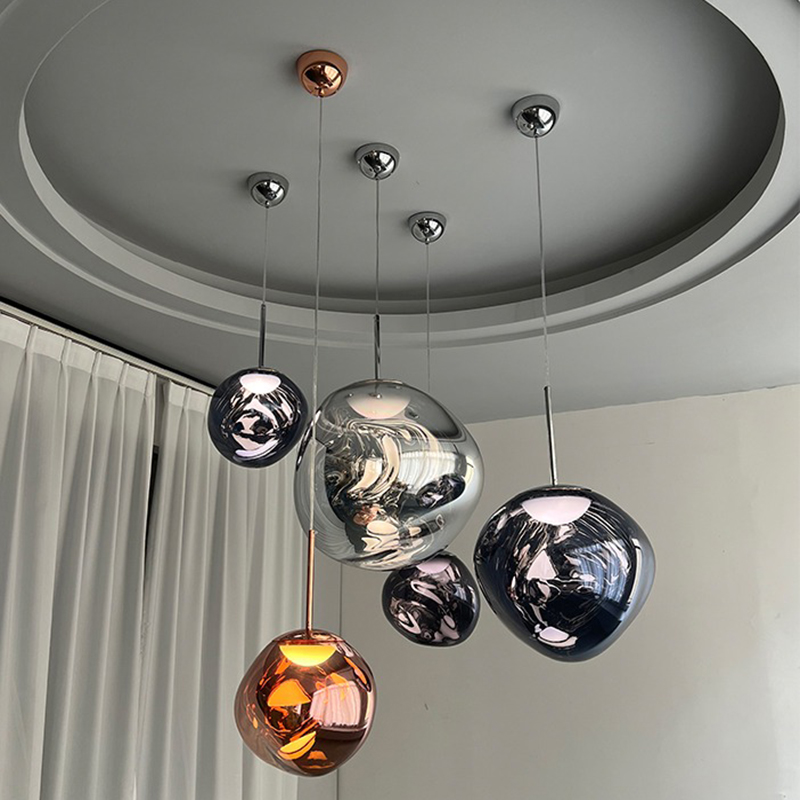 オリジナル LED ペンダントライト溶岩ランプ PVC 照明リビングルーム屋内装飾ホーム器具ロフトキッチンハンギングランプ