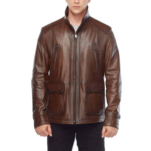 OEM Custom Men's Winter Suede Jacket, Canvas Front, Logo, High Quality, Made in Pakistan