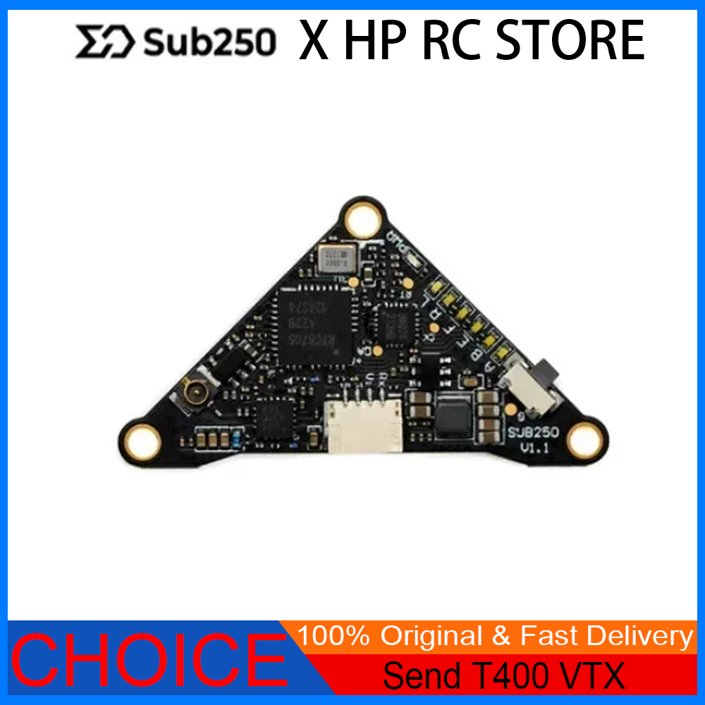 新しい Sub250 送信 T400 VTX ピットモード/25mW/200mW/400mW 出力パワートランスミッター 5V