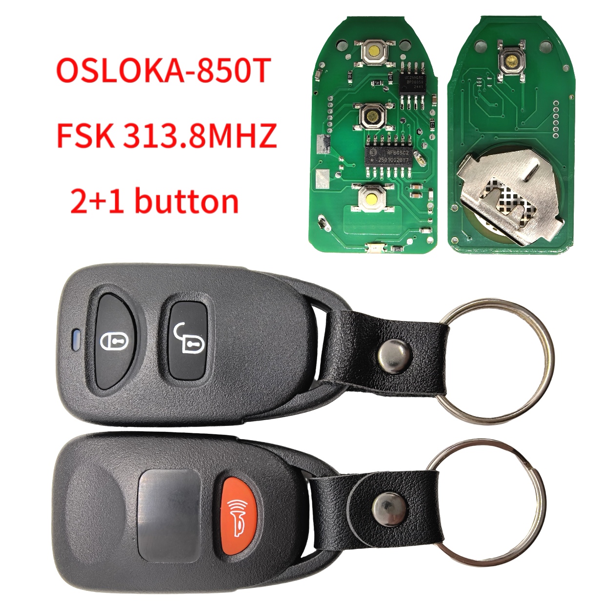 サンシャインリモートコントロール車のキーヒュンダイ 2010 2011 2012 2013 2014 ツーソン OSLOKA-850T 95430-2S200/2S201/2E210 313.8MHZ キー