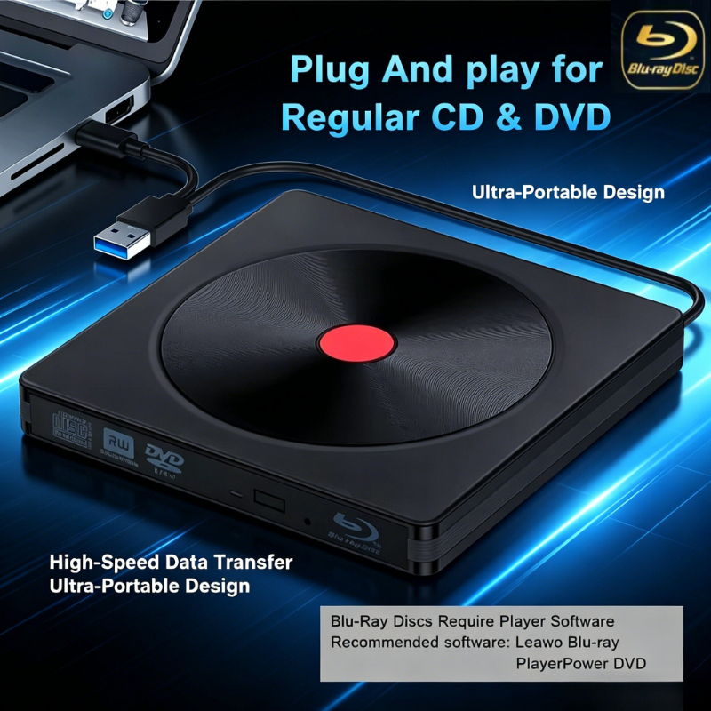 外付けブルーレイドライブ、USB 3.0