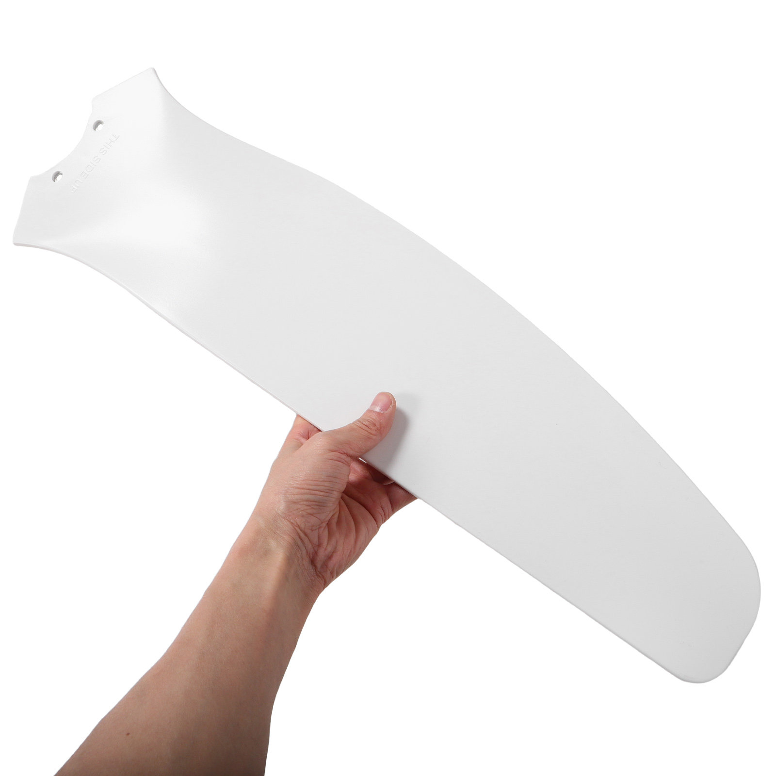 ABS プラスチックユニバーサルファンブレード交換 600 ミリメートル白い葉天井テーブル床台座ファン修理部品