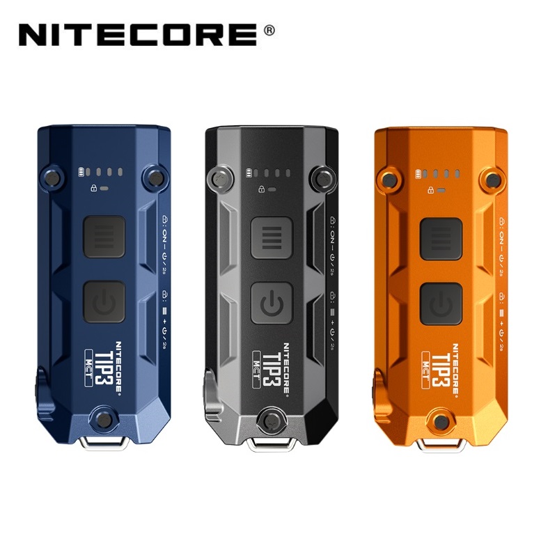 NITECORE TIP3 キーホルダーライト 720 ルーメン マルチ色温度 USB-C 充電式 EDC 懐中電灯