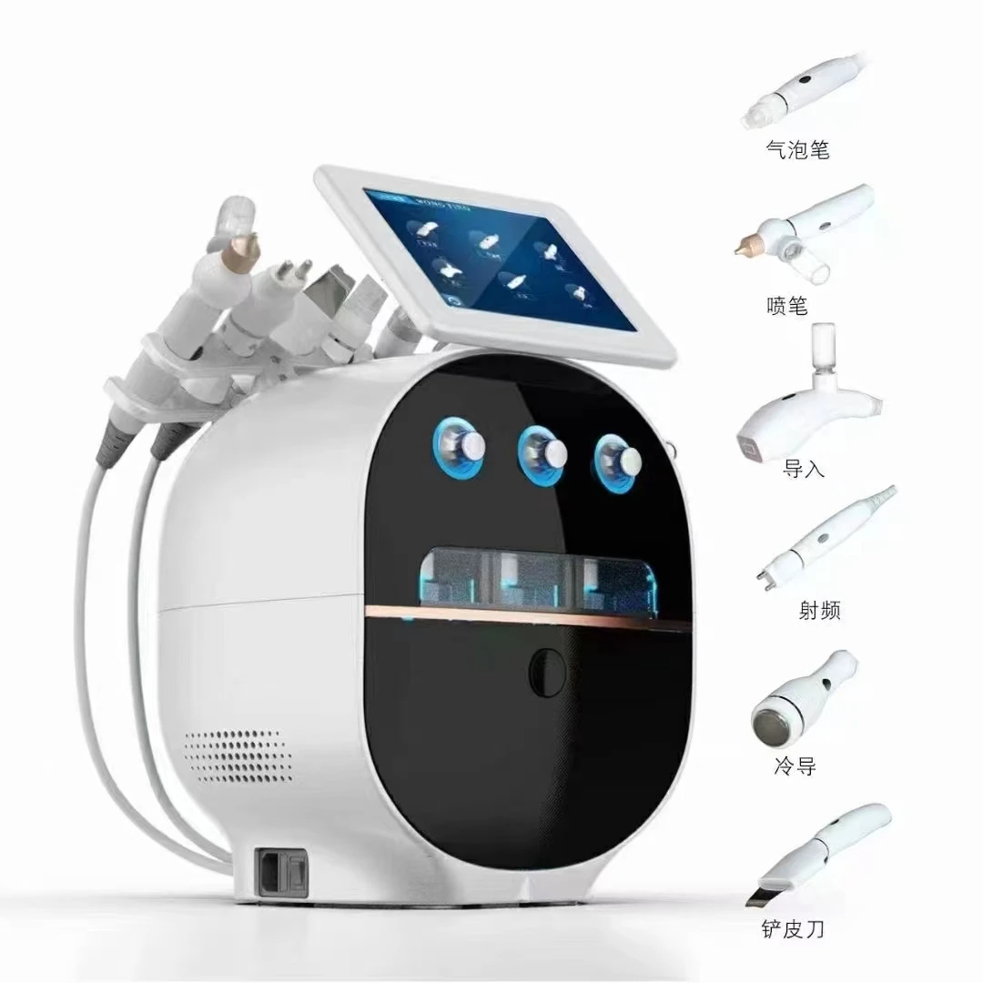 新しい美容サロン H2O2 ハイドロアクアピールマイクロダーマブレーションマイクロカレントフェイシャルリフティングヒドラダーマブレーションマシン皮膚剥離用