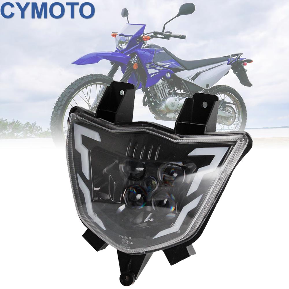 Ya浜 XTZ125 XTZ 125 オートバイのヘッドライトヘッドランプフェアリングアセンブリエンデューロヘッドランプアクセサリー