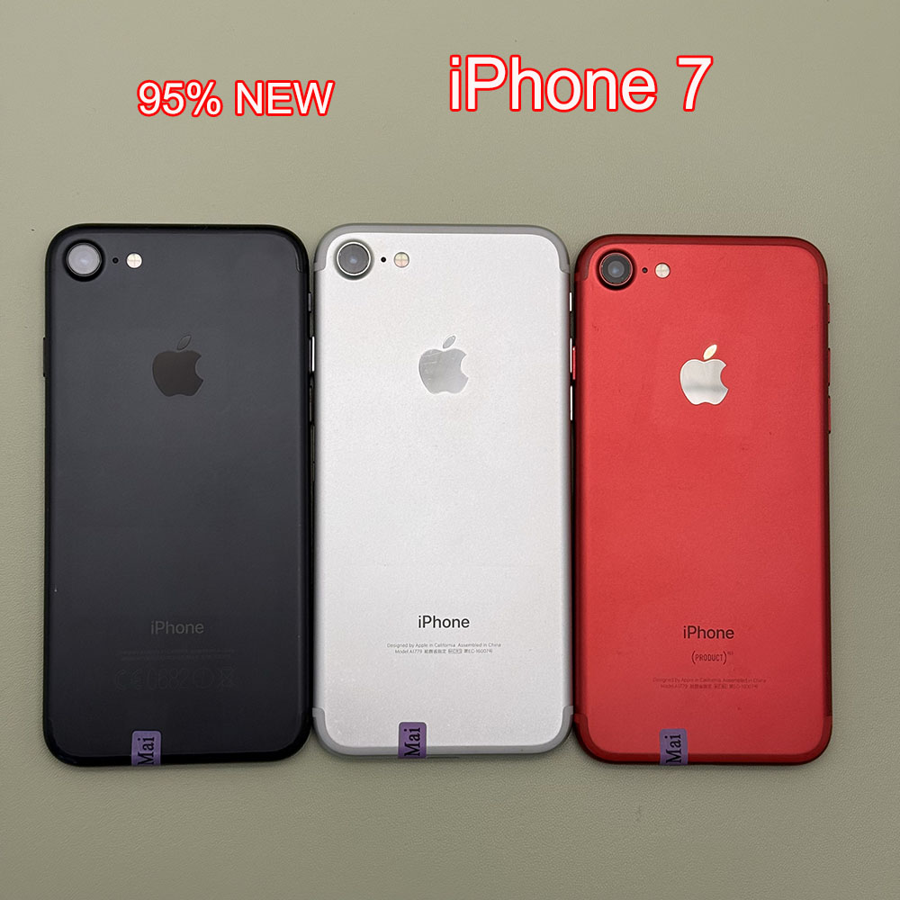 オリジナルロック解除 Apple iPhone 7 4G LTE モバイル携帯電話 4.7 インチ 12MP 指紋タッチ ID スマートフォン