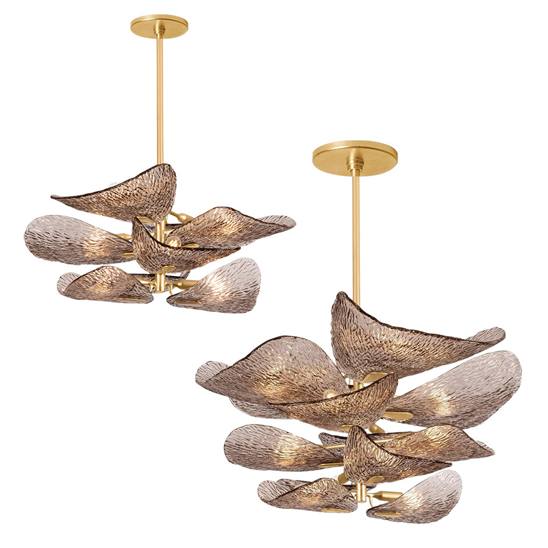 Zoya Italy Top Glass ZY0921 Chandelier Classical Home Applicant LED Dimmbale Lamp Suspension For Living Room Dining Room Bedroom