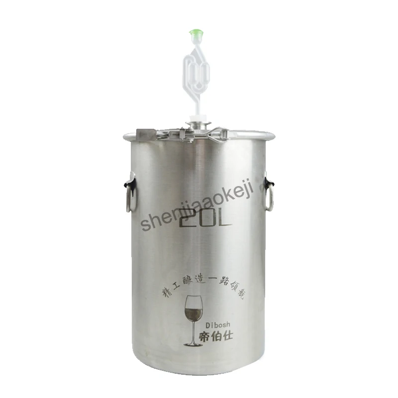 20L 密造酒蒸留器銅蒸留器 304 ステンレス鋼冷却コイルアルコールホームワイン製造ウイスキーブランデー蒸留器