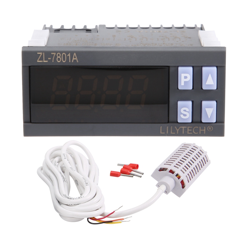 LILYTECH ZL-7801A、ユニバーサル、一般、温度と湿度コントローラー、サーモスタットと恒湿器、サーミスタットサーモスタット