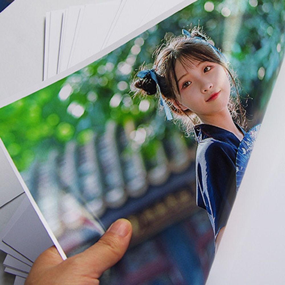 100/20 枚光沢のある写真用紙高光沢速乾写真用紙キヤノンエプソン HP カラーインクジェットプリンタ用