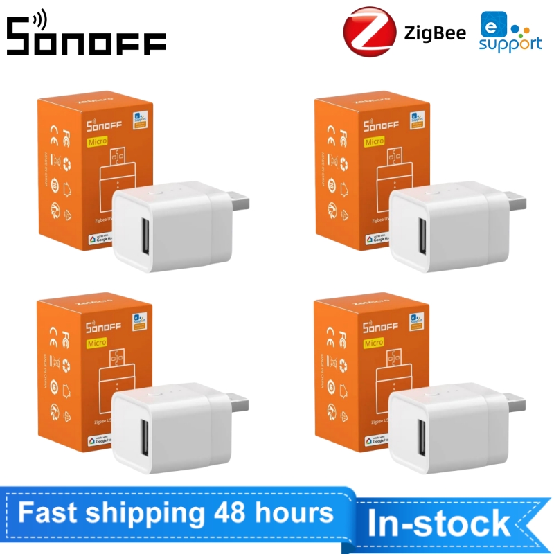 SONOFF ZBMicro Zigbee マイクロ USB スマート アダプター高速充電 Zigbee ルーターとして機能ワイド送信音声制御 Alexa Google ホーム