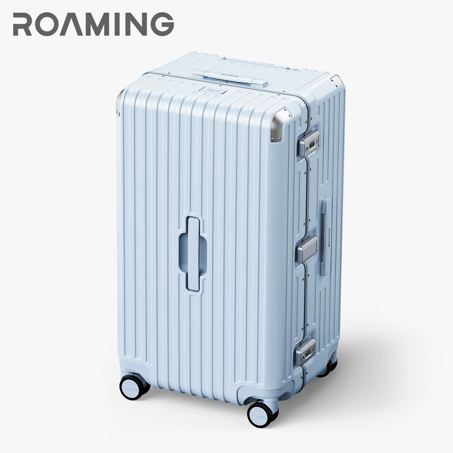 ローミング高級スーツケース PC 素材アルミ合金フレーム TSA ロックローリング荷物女性旅行大容量 20/24/26/28 インチ