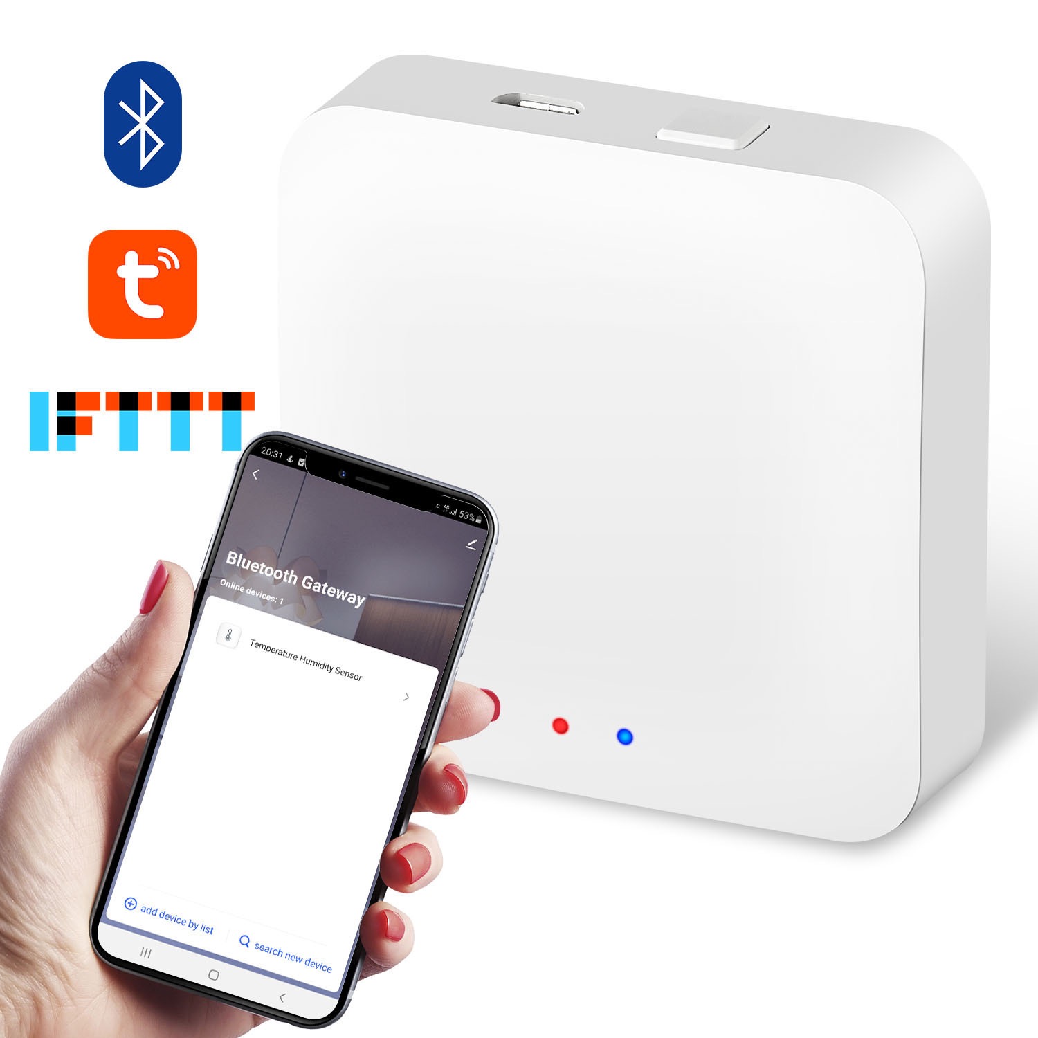 Tuya ZigBee マルチモード ゲートウェイ ハブ スマート ホーム WiFi ブリッジ Bluetooth メッシュ スマート ライフ リモコンは Alexa Google アリスで動作します