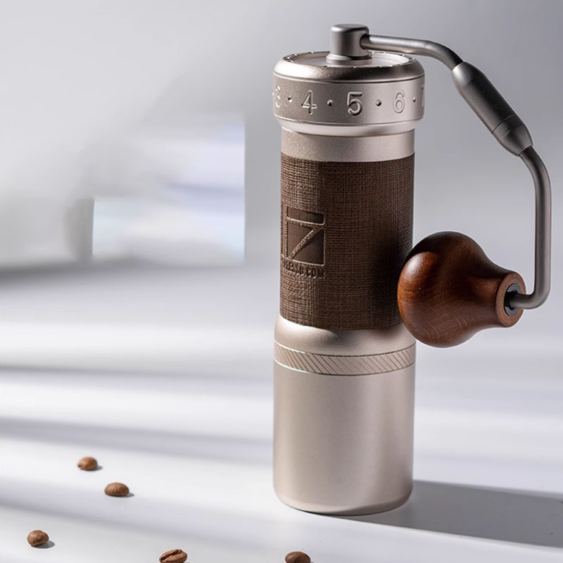 新しい折りたたみハンドルポータブルコーヒーグラインダーコーヒーミル粉砕手動コーヒー