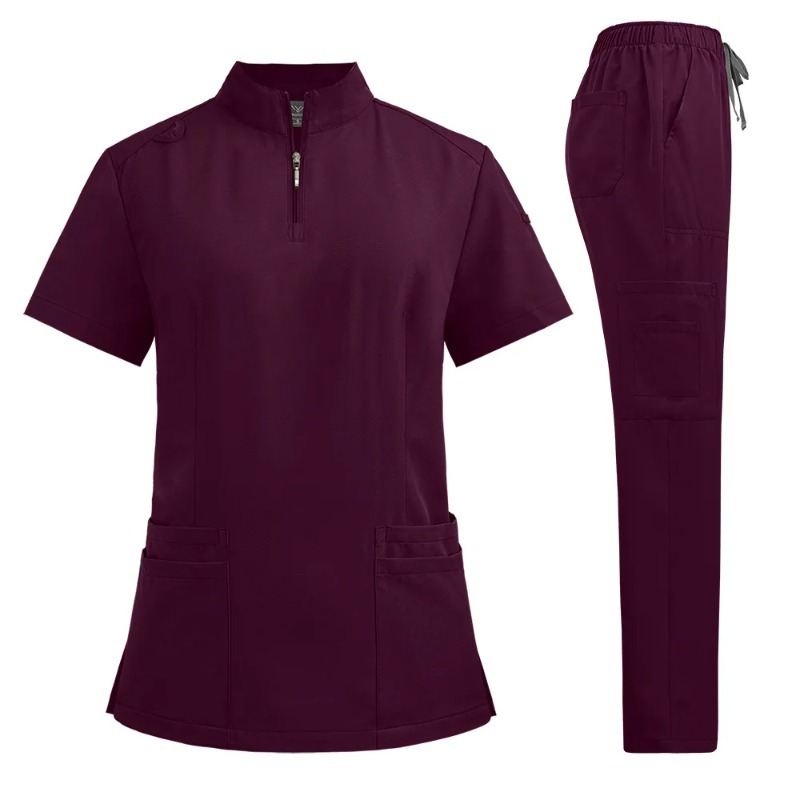 Uisex 手洗い服セット手術室隔離作業服口腔外来病院医師看護師作業服