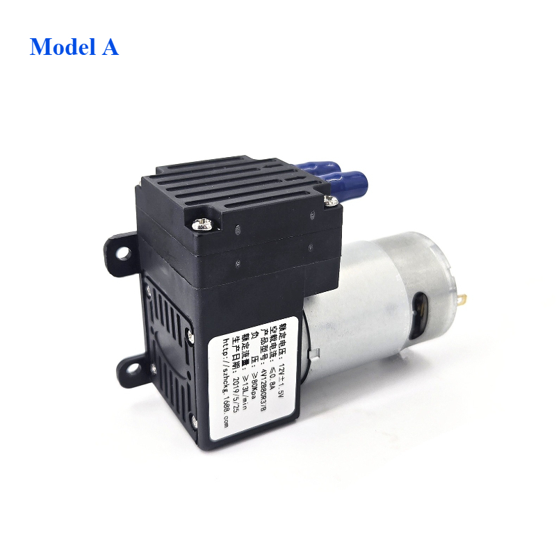 DC 12V/24V RS-555 モーターピストンエアポンプ高吸引 -80Kpa 真空負圧ポンプ美容はんだ真空包装機