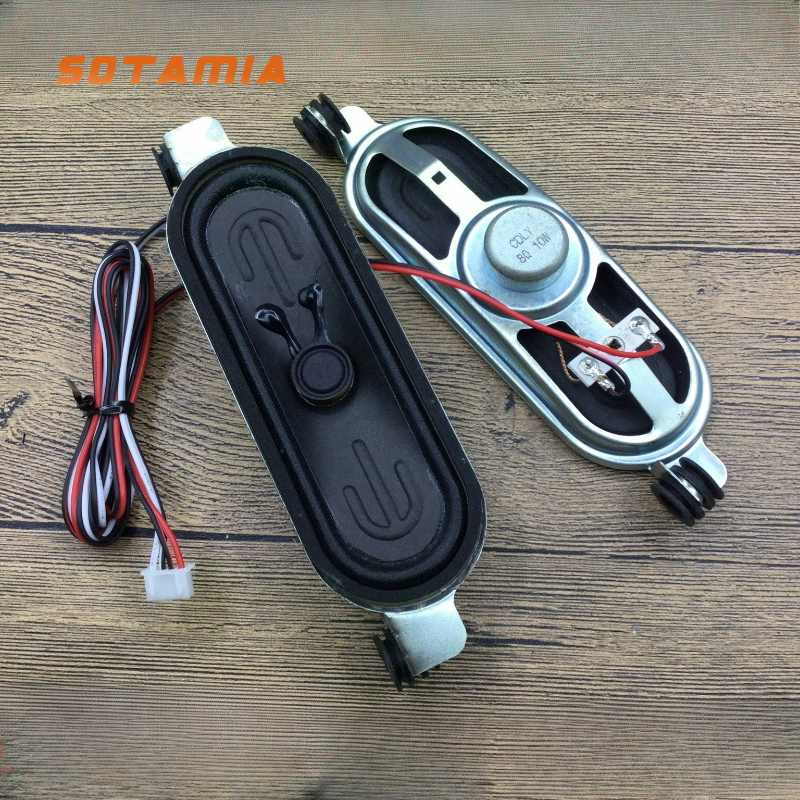 SOTAMIA 2 個 15.5 センチメートル * 4.5 センチメートルフルレンジスピーカー 8 オーム 10 ワット 42E61HR 液晶テレビスピーカー家庭用オーディオ家電修理スカイワース用