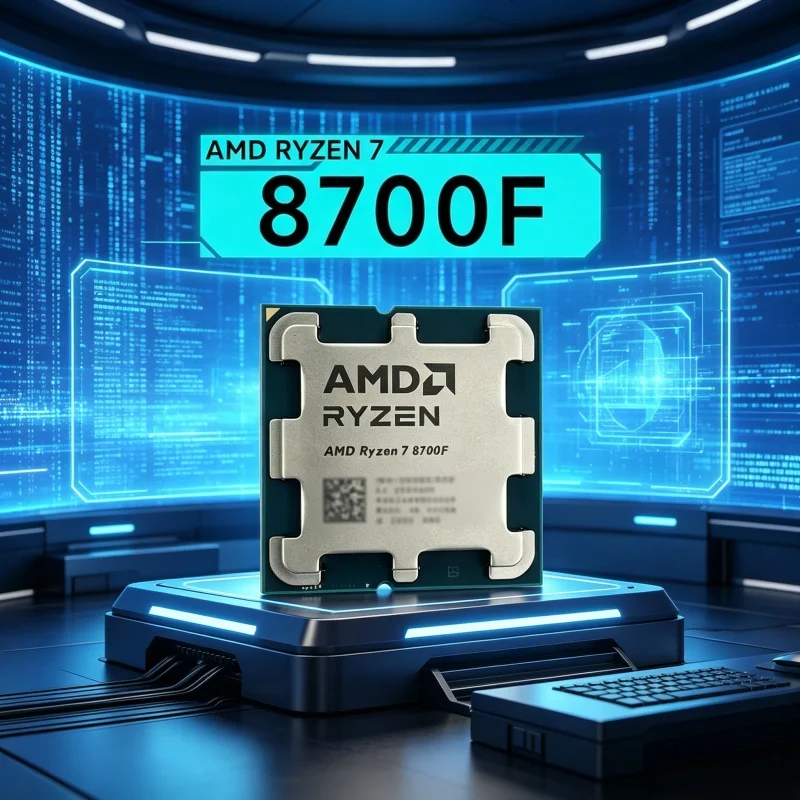 AMD Ryzen 7 8700F 8コア 16スレッド 4.1GHz-5.0GHz 65W Zen4アーキテクチャ デスクトップオーバークロックCPU