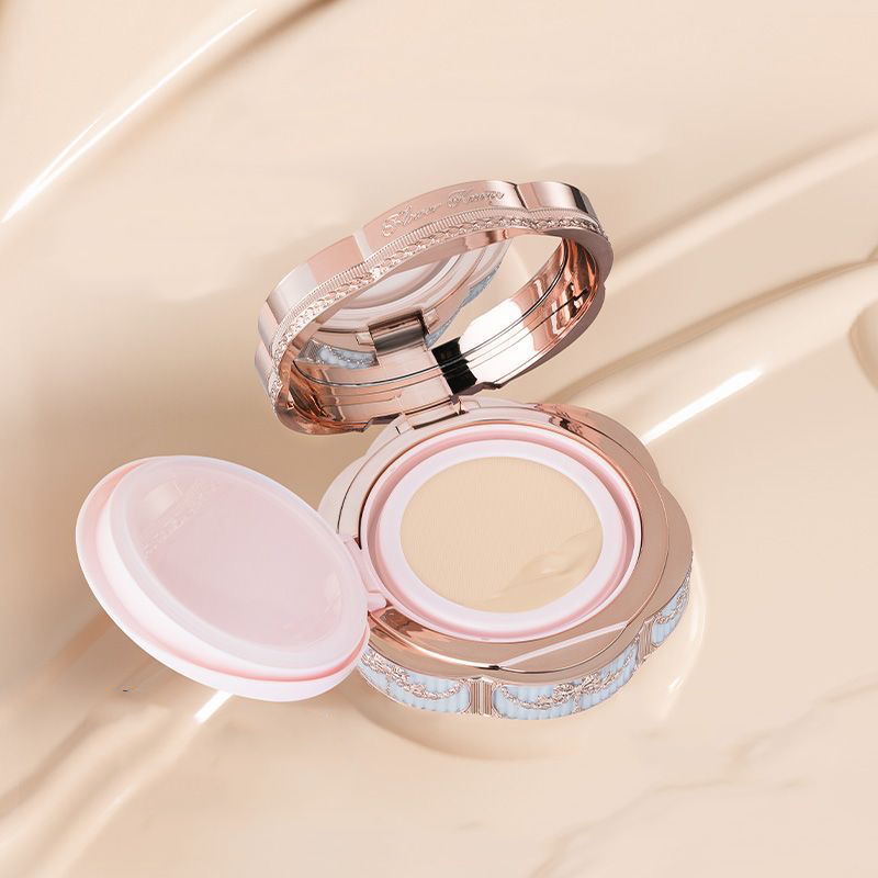 Flowerknows Bunny Garden Collection エア クッション CC クリーム フェイス ベース ファンデーション コンシーラー 韓国ロングラスティング フォンドタン