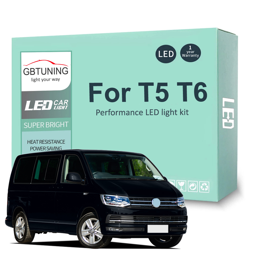 LED インテリア電球キットフォルクスワーゲン VW マルチバン カラベル MK5 MK6 T5 T6 2003-2018 車ドーム地図読書トランクランプ Canbus