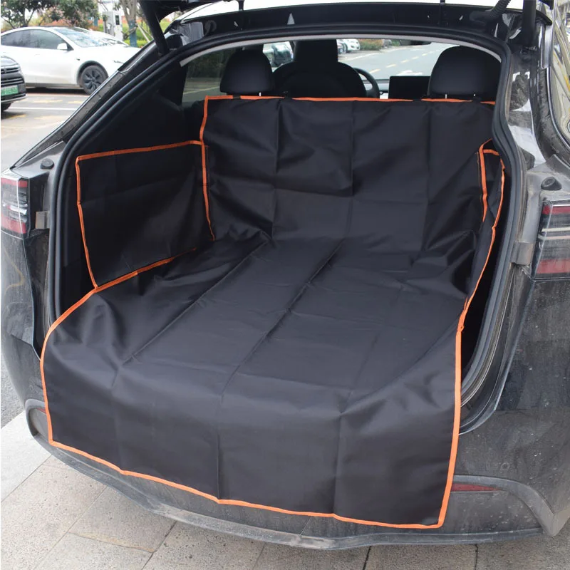 車のカーゴライナー車のペット防水防汚後部座席カバーユニバーサル SUV 取り外し可能洗えるインテリア隔離されたカーゴライナー