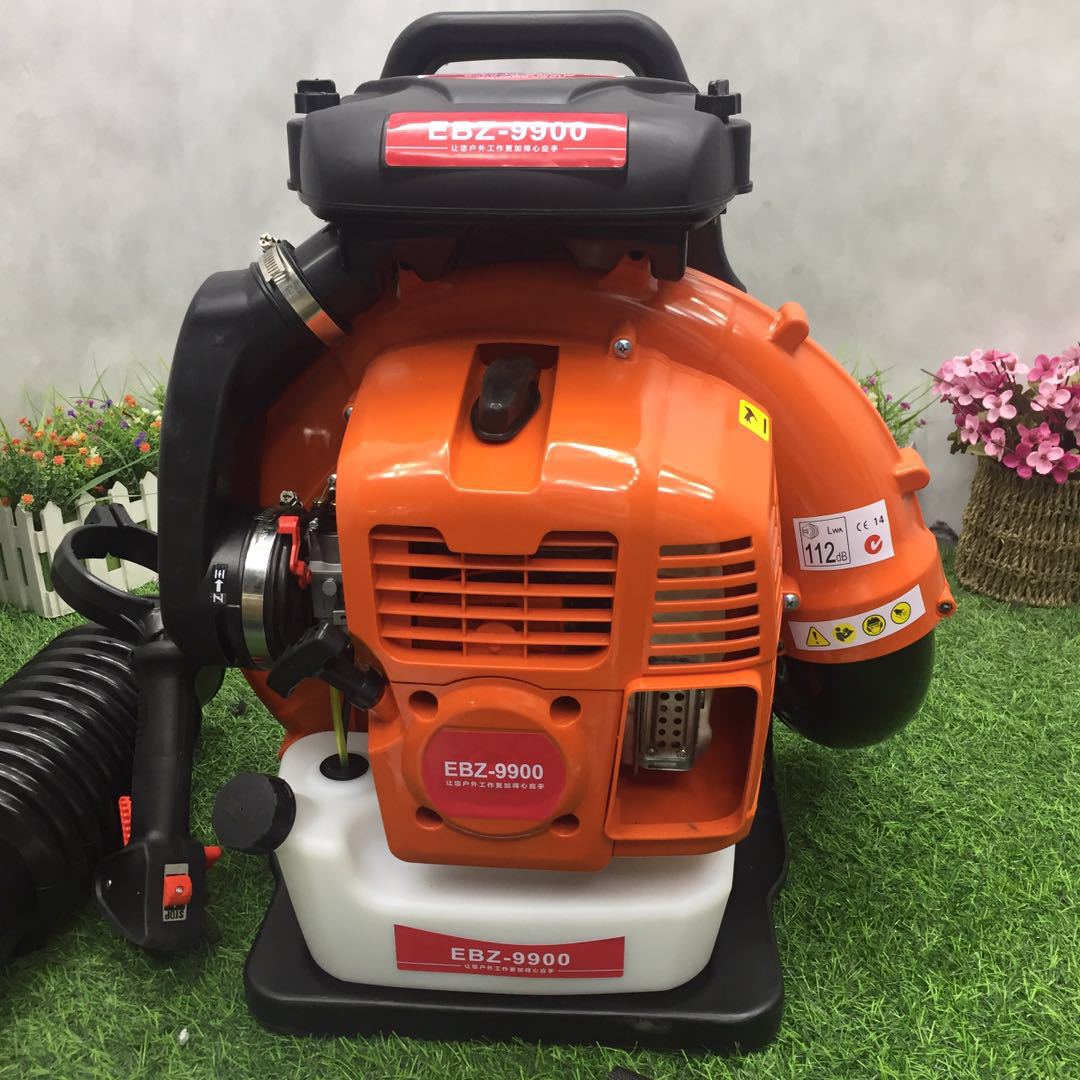 葉掃除機 EBZ9900 ガスバックパック送風機 75.6CC 2 ストロークハイパワー真空ファン消火器森林風ガーデンケア用