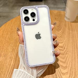 サムスン高級レディーススマホケース、全面保護ダイヤモンドスマホケースアクセサリー、iPhone背面カバー