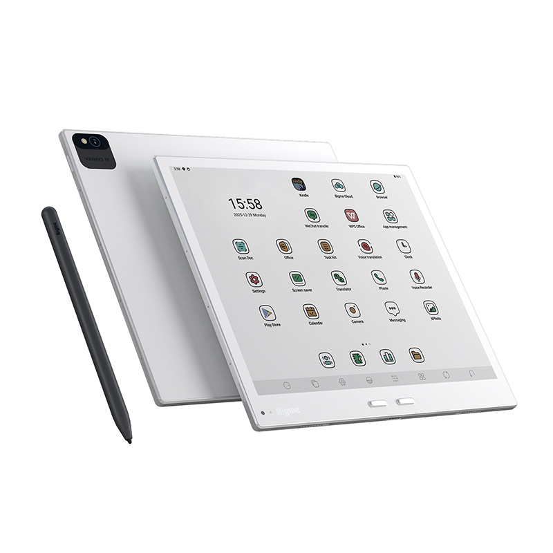 Bigme B10 電子ブックリーダー、10.3 インチカラー E-Ink スクリーン、デュアルカム、8 256GB、Android 14、ペーパーライク電子リーダー 4G 通話 6900mAh バッテリー