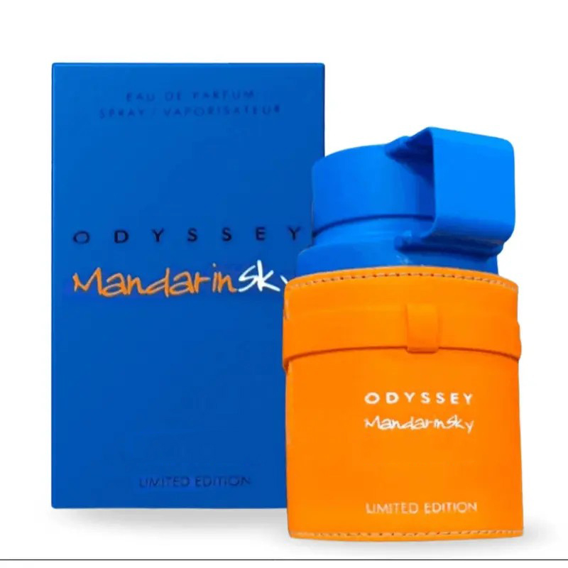 Armaf Odyssey Mandarin Sky ELIXIR、メンズ ロングラスティング オードパルファム 100ml (3.4 オンス)、日常使用のための長時間持続する香り