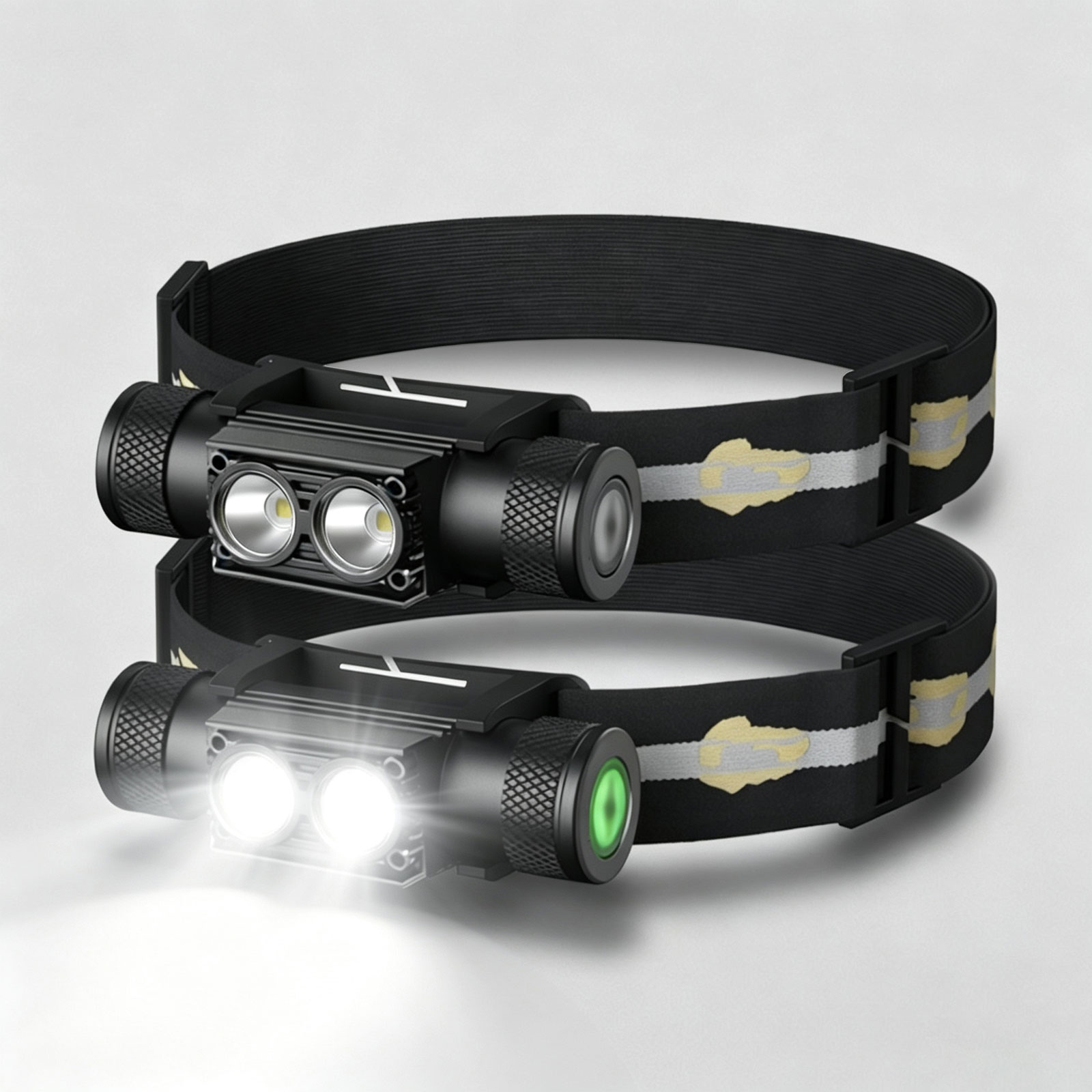 最新のタイプ C USB LED ヘッドランプ釣り 18650 ヘッドライトトーチ狩猟ヘッドランプキャンプヘッドランプ懐中電灯ランニングヘッドライト