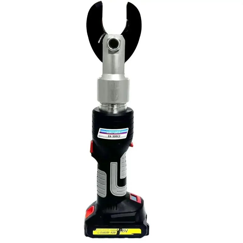 Battery powered cable cutter hydraulic cordless electric cable cutter with battery powered cable lugs crimping tools