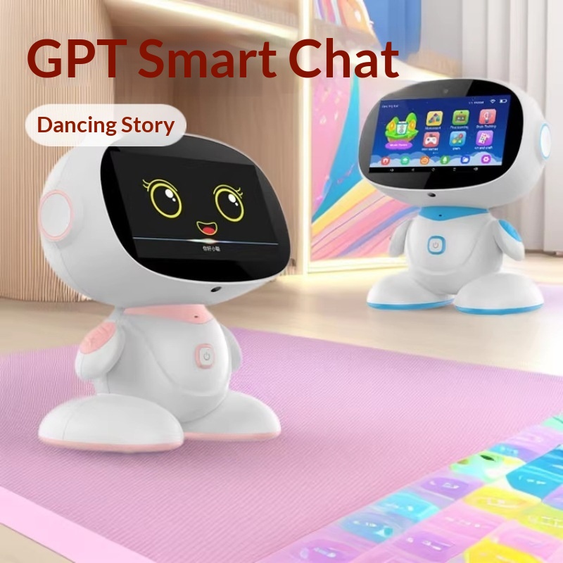 一般的な子供向け早期学習 AI GPT ロボット多言語インタラクティブチャットデュアルマイク付きストーリーテリング子供のためのダンス