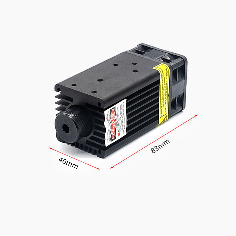 520nm 1W グリーンレーザーモジュール、12V 集束可能な DIY レーザーヘッド、ステージ用 1000mW ダイオードレーザー