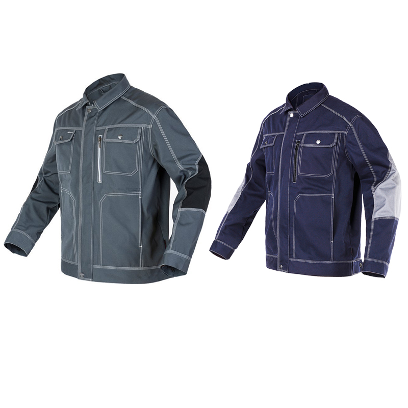 作業服ジャケット高品質マルチポケット長袖作業服制服男性メカニック建設作業ジャケット 2024