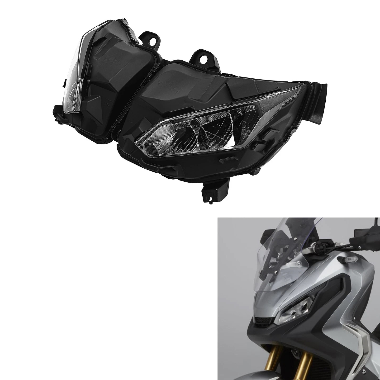 オートバイフロントヘッドライトアセンブリホンダ X ADV750 2017-2020