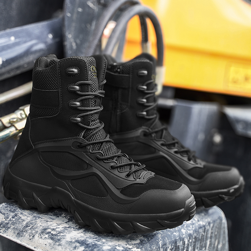 男性の靴の戦術的なブーツ特殊部隊フィールドマンブーツ軽量屋外ノンスリップ男性 Zapatillas Hombre オートバイブーツ