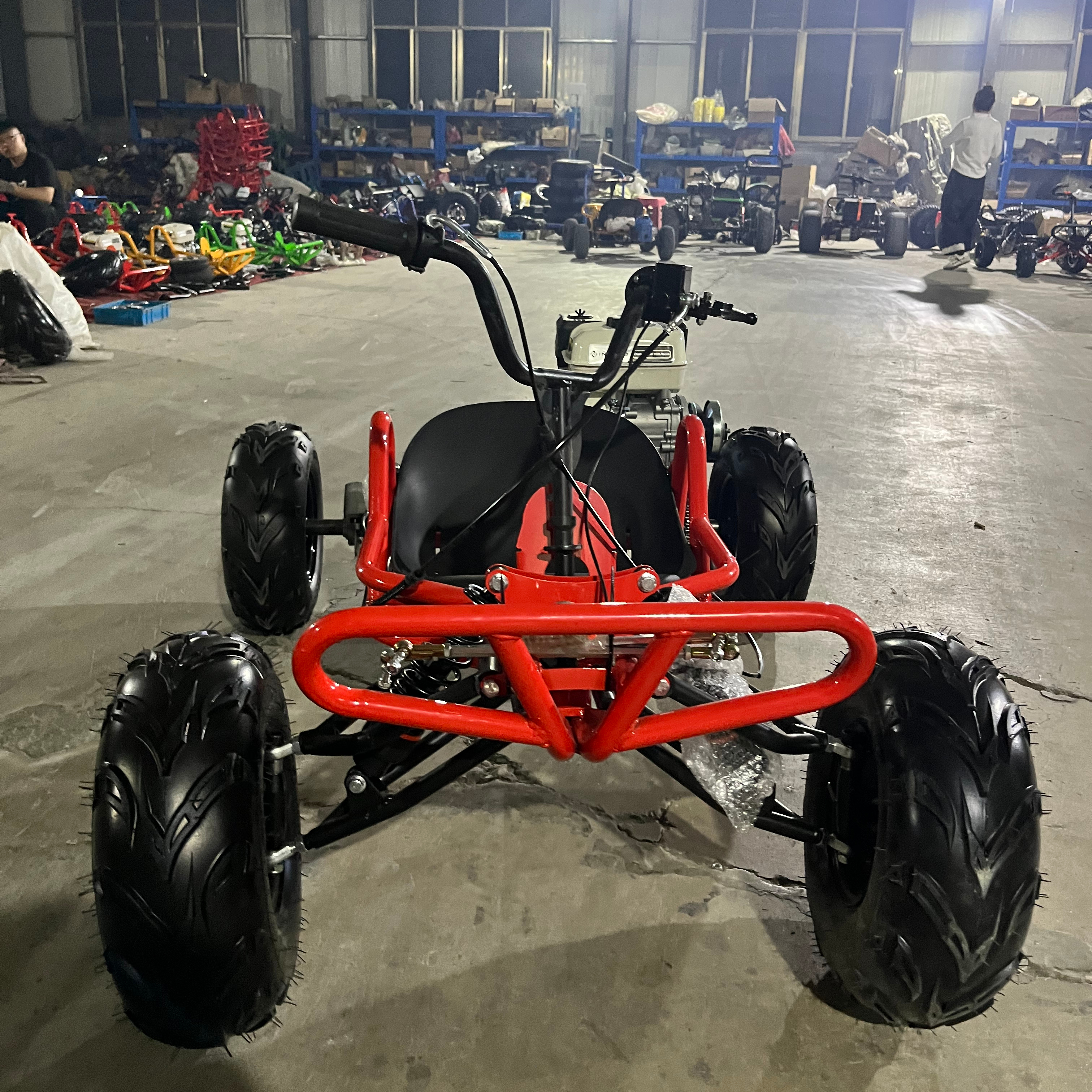 212cc 4 ストローク 8 インチ ホイール ミニ ドリフト ゴーカート 屋外 チェーン ドライブ ガス燃料 大人と子供用ドライバー用
