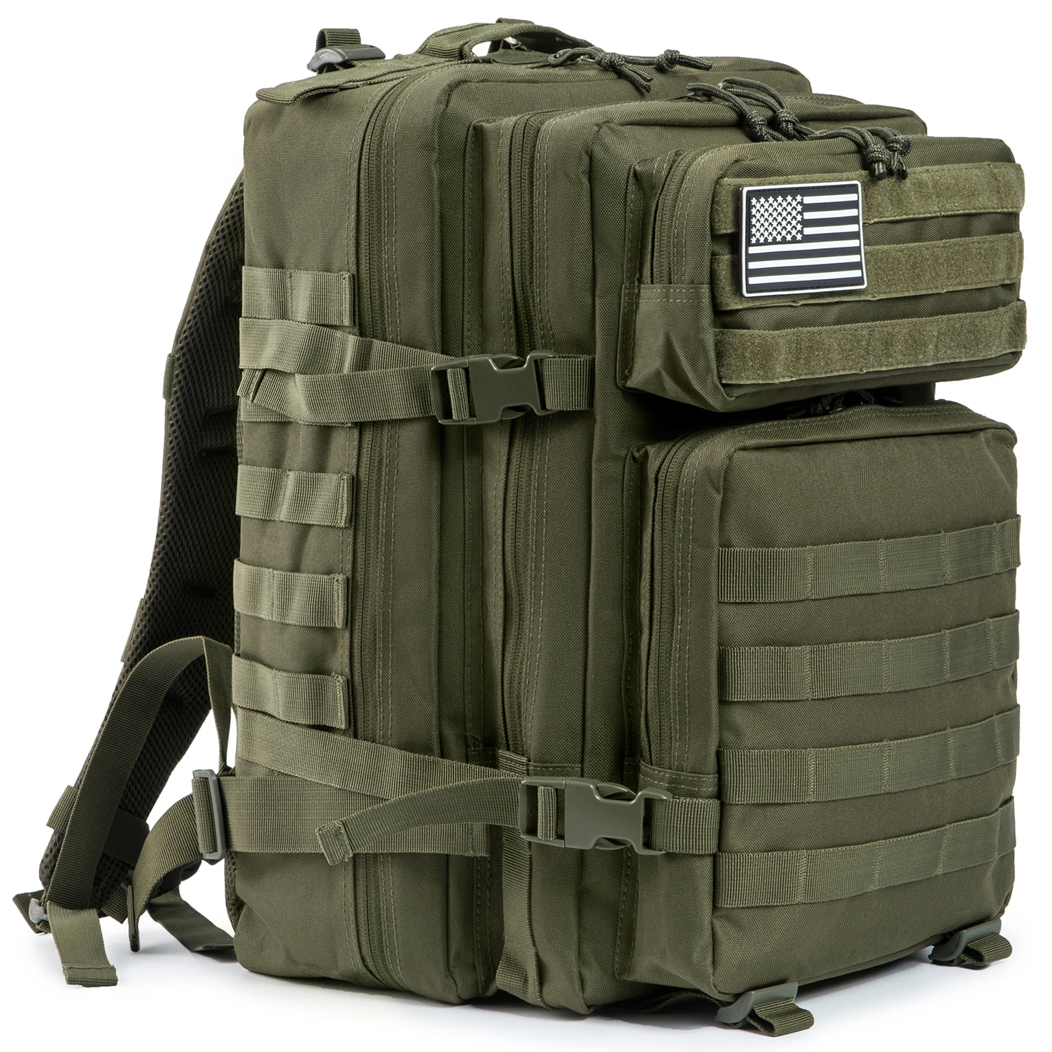 45L 戦術的なバックパック大容量屋外リュックサック 3 日間フィットネスハイキングバッグハイキングキャンプ用品バックパック