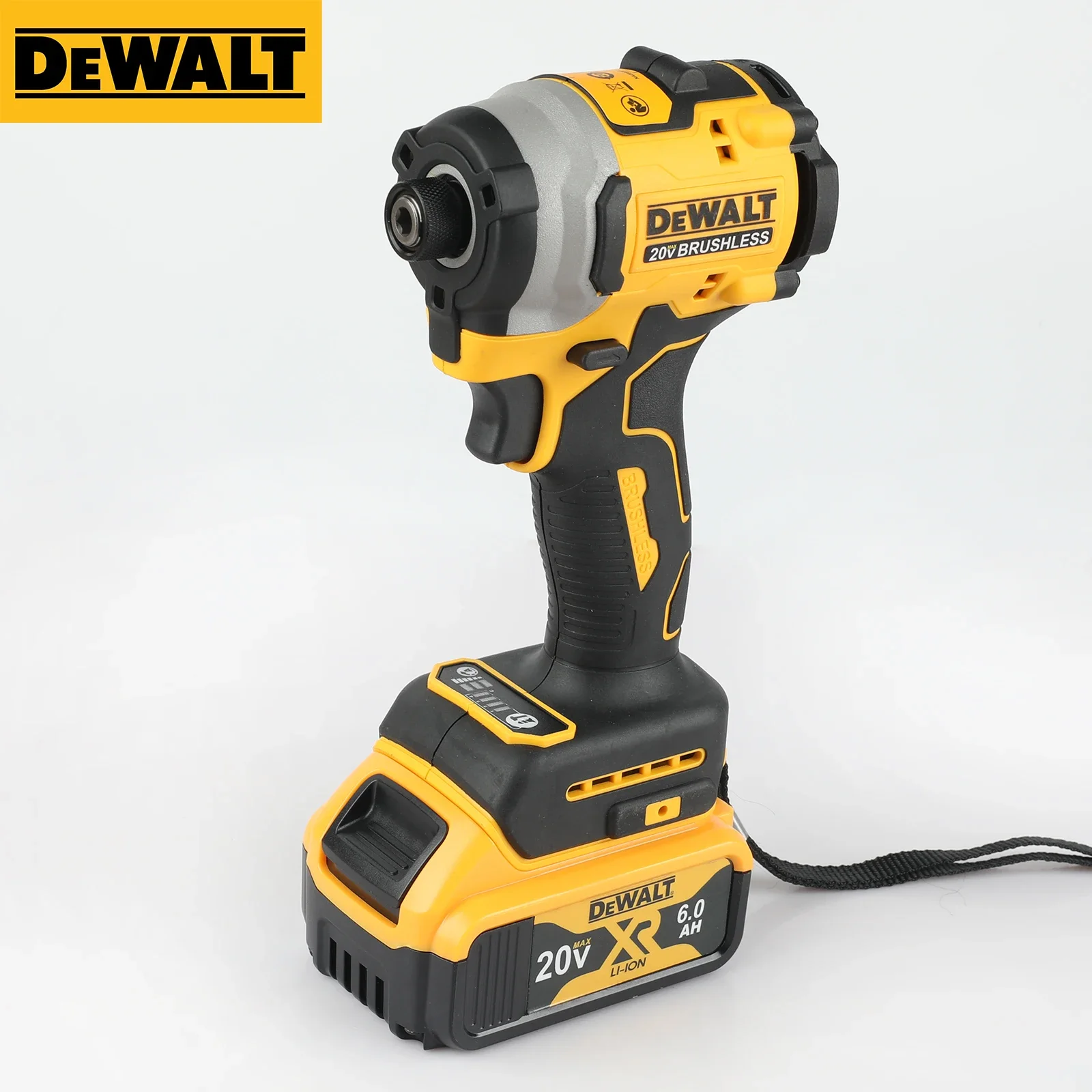 DEWALT DCF850 20V リチウムイオン コードレス ドライバー:高トルク、充電式であらゆる DIY に最適