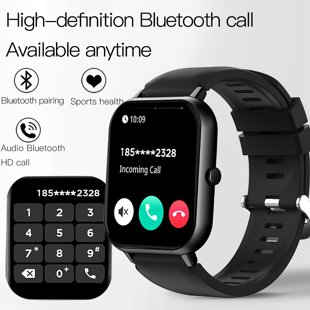 OLEVS 8203 スマートウォッチ 1.83 インチフルタッチスクリーン Bluetooth 通話スマートウォッチ防水音楽フィットネストラッカースポーツスマートウォッチ