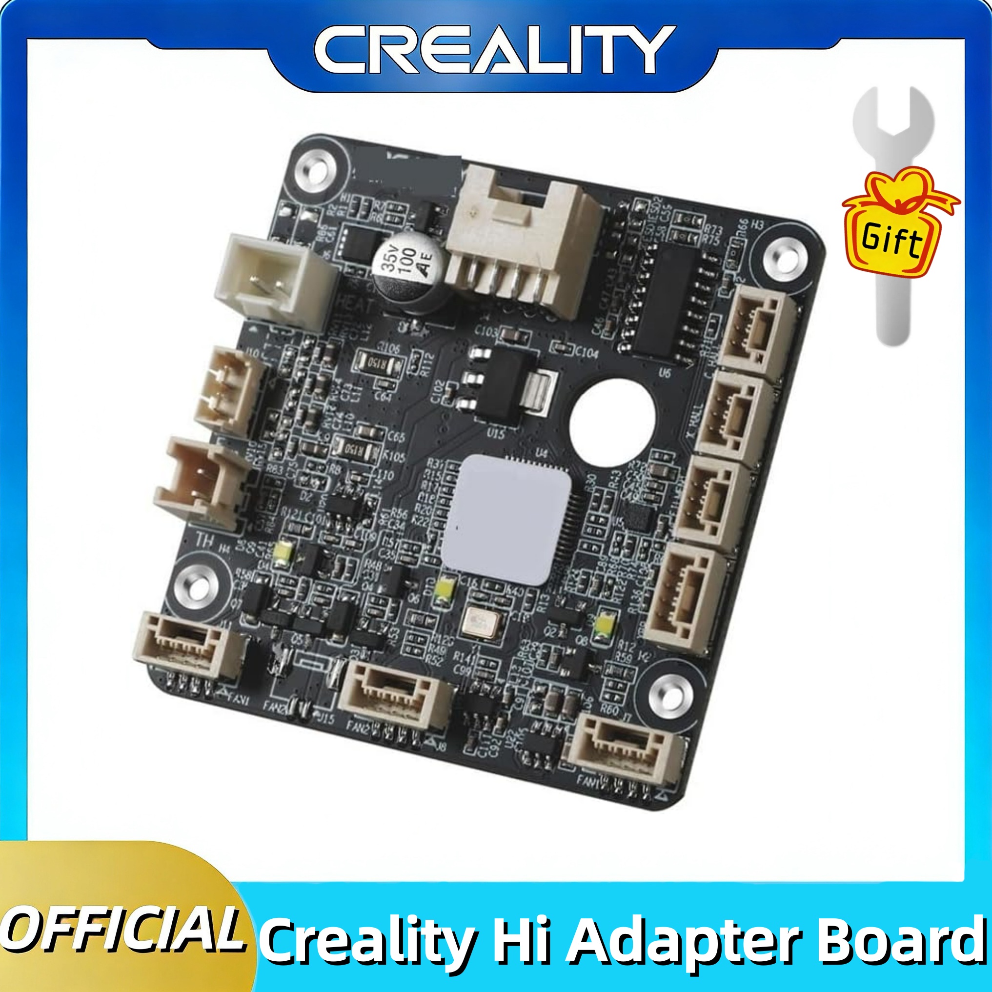 Creality 公式 Hi Hotend アダプターボード PCBA ブレークアウトモジュール交換部品 Creality Hi 3D プリンター部品と互換性あり